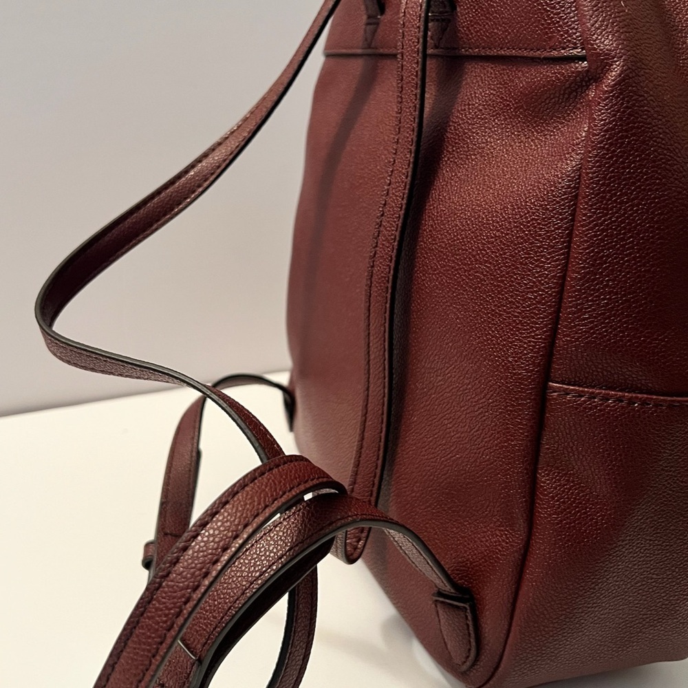Nine West Maroon Backpack - Picture 2 of 5
